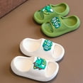 thumbnail image 4 of Godom Kids Slippers Non-Slip House Slippers Cute Soft Slip-On Shoes Toddler/Little/Big Kid, 4 of 6