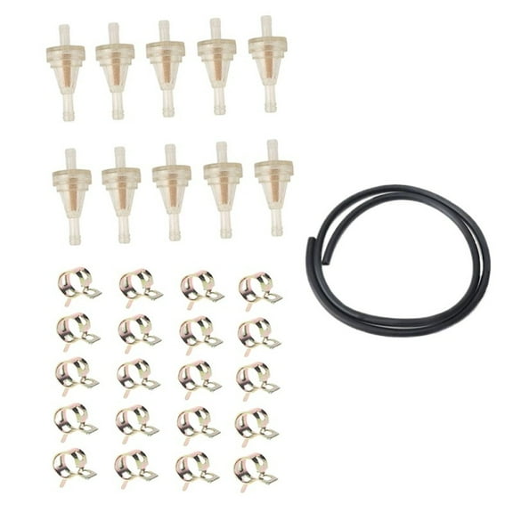 Kit Motorcycle Inline Gas Fuel Filter Kit For Dirt Bike ATV UTV Snowmobile 15469-G1