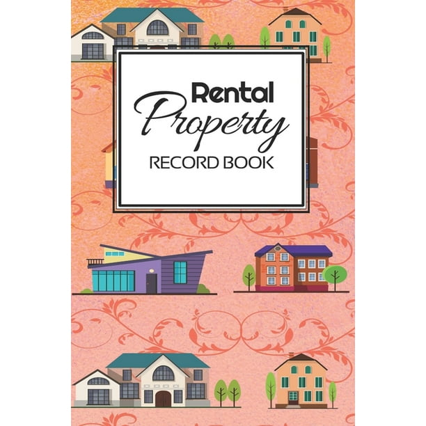 Rental Property Record Book Rental Property Landlord