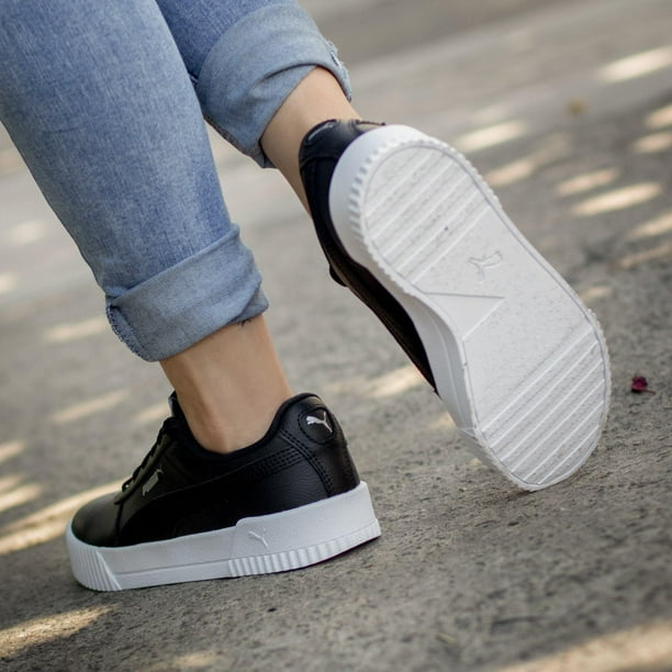 Puma negro tenis mujer sale