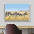 thumbnail image 3 of wall26 Framed Canvas Print Wall Art Wild African Safari Jungle Savanna Zebra Nature Animals Photography Realism Rustic Scenic Landscape Colorful for Living Room, Bedroom, Office - 16"x24" W, 3 of 5