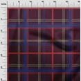 thumbnail image 2 of oneOone Cotton Silk Fabric Madras Check Print Fabric BTY 42 Inch Wide, 2 of 4