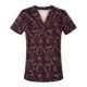 thumbnail image 1 of Ropa de lavado con estampado de dibujos animados, ropa de mano con cepillo, ropa de enfermera, camiseta de manga corta con cuello en V para mujer, ropa quirúrgica, ropa de trabajo para hombres, 1 of 5