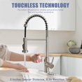 thumbnail image 2 of Grifo de cocina GIMILI Touchless con pulverizador desplegable, 2 of 7