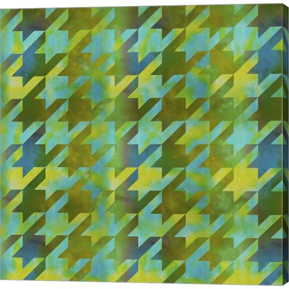 Metaverse Color Bakery 'Houndstooth VII' Canvas Art