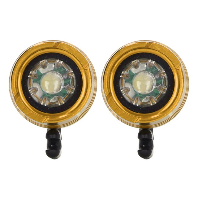 2 faros delanteros para cocodrilo faro decorativo de aleación de aluminio ABS IPX5 impermeable para zapatos de cocodrilo linterna montada en zuecos accesorios para hombres y ANGGREK Otros