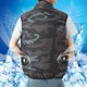 thumbnail image 5 of Nuevo chaleco de hielo para hombre, ventilador, aire acondicionado, ropa deportiva, chaleco de enfriamiento recargable por USB, chaqueta de verano para acampar, pescar y hacer senderismo, ropa de trab, 5 of 5