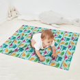 thumbnail image 2 of Colorful Dinosaurs DINO Pattern Blanket,Comfortable Soft Lamb Wool Throw Blanket,All Season,Warm Lightweight Blankets for Sofa Bed Couch Living Room Chair,30"x40", 2 of 4