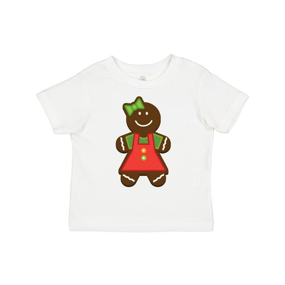 Inktastic Gingerbread Girl Christmas Boys or Girls Toddler T-Shirt