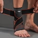 thumbnail image 5 of Soporte de tobillo 3D trenzado tobillera para yoga correr baloncesto (XL naranja), 5 of 5