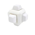 thumbnail image 1 of Desk Decompression Gadget, Clicky Fidget Cube, Mechanical Switch Fidget Cube, Keyboard Fidget Toys Adults 6-In-1 Fidget Keyboard Clicker Cube Sensory Toys for Anxiety Stress Relief, White, 1 of 4