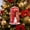 A, variant on Fmbmuo Acrylic Christmas Hanging Ornaments 2D Flat Car Rearview Mirror Pendant Xmas Tree Backpack Home Wall Festive Decor Christmas Decor,Multicolor