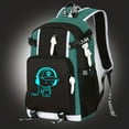 thumbnail image 4 of 1pc Glow In The Dark Backpack, Large Capacity Schoolbag For Students, Spine Protection Backpack, Breathable Backpack, Fashion Durable Backpack Suitable For Campus Life, Astronaut Pattern Bag, 4 of 5