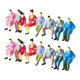 thumbnail image 1 of 14 figuras pintadas a mano, muñecos, figuras de personas en miniatura, modelos realistas para Escala 1:42, 1 of 9