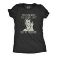 thumbnail image 1 of Womens You Know What That Sounds Like? Not My Problem! T Shirt Funny Sarcasm Graphic Tee (Heather Black) - M, 1 of 3