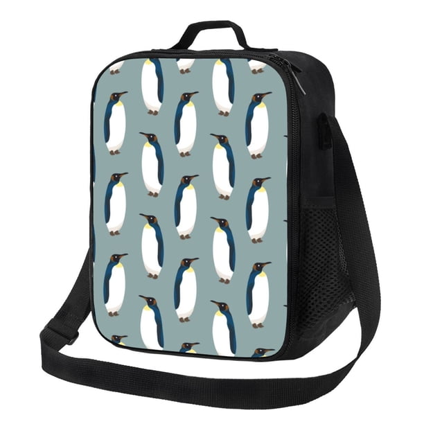 Fotbe Penguin Lonchera Bolsa de Almuerzo para Hombres y Mujeres, Lonchera de Gran Capacidad, Bolsa de Almuerzo Reutilizable, Bolsa Térmica Aislante