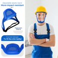 thumbnail image 5 of LinenLoon Protection Complète Anti-Buée Unisexe Tout Compris avec Détachable (Bleu-Blanc), 5 of 5