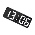 thumbnail image 1 of Reloj despertador electrónico Cateissary con función de repetición para dormitorio color espejo, 1 of 6