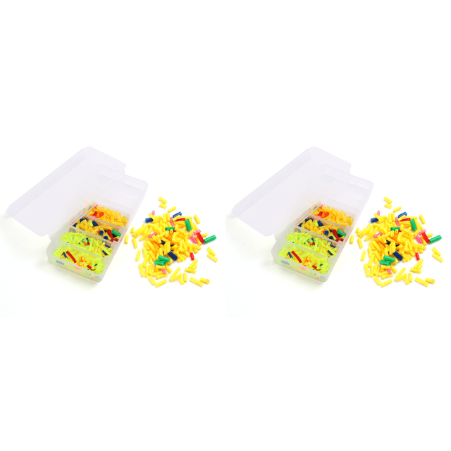 JShteea Juego 2 Fundas Flotantes para Pesca Carpa Pelo Carpa Paradas Boilie Silicona