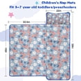 thumbnail image 5 of Blue Baseballs and USA Flags Pattern Toddler Nap Mats for Kids Preschool,Sleeping Mat Bag or Kids,Toddler Sleeping Bag,Toddler Nap Mat or Daycare, 5 of 6