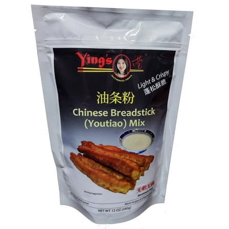 Ying's Light and Crispy Chinese Breadstick (Youtiao) Mix, 12 oz Pouch