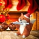 thumbnail image 4 of Conjunto de Miniaturas Navideñas para Crear Un Ambiente r 5 piezas, 4 of 7