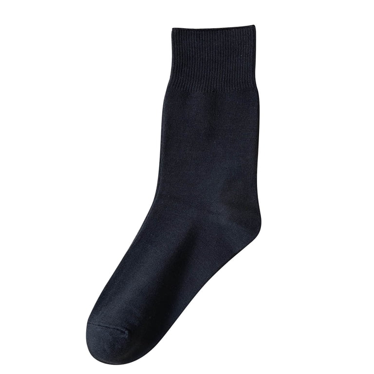 Crew Socks, Thin & Loose Fit, Soft With Wide Stretchy Cuff, Breathable &  Comfortable, Lightweight Toe Design, Elegant Style, Black One Size, Size  One ...