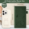 Health Band Sticker NIRMIRO 2027 Pocket Planner Small for Purse, Jan-Dec 2027 Weekly ...