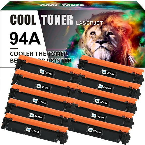 Cool Toner Compatible Toner Cartridge Replacement for HP 94A CF294A High Yield (Black, 10-Pack)