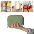 thumbnail image 7 of Unique Bargains Floral Makeup Bag Zipper Flower Cosmetic Pouch Green, 7 of 7