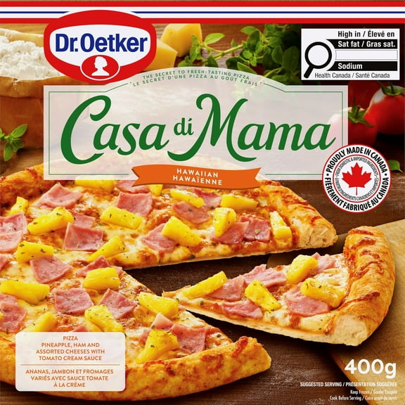 Dr. Oetker Casa Di Mama Hawaiian Pizza, 400 g