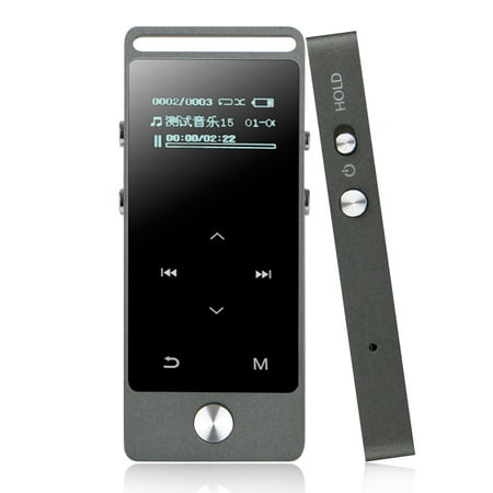 TSV MP3 Player, Ultra Slim with LCD Screen, Support UP to 64GB Card, Rechargeable Battery, Portable Digital Music Player, E-Book, FLAC / APE HiFi