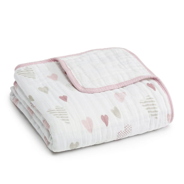 aden + anais classic dream blanket heart breaker - Walmart ...