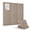 Dark camel color, variant on Light Camel Felt Bulletin Board Tiles 9-Pack, 36" x 36" Cork Board Alternative Wall Mount Notice Board for Office, Home & Classroom