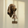 thumbnail image 4 of Naiovety Timbre de bienvenida retro divertido con diseño de bulldog para pared, para perro, decoración encantadora para la entrada, Decoración perro de afloramiento, 4 of 6