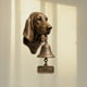 thumbnail image 5 of Billuyoard Timbre de puerta con forma de Animal divertido Retro, campana de bienvenida montada en la pared para perros, entrada encantadora hecha Decoración Caballero, 5 of 6