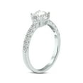 thumbnail image 2 of SZUL Women's 1 3/8 Carat TW Round Lab Grown Diamond Engagement Ring in 14K White Gold, 2 of 6