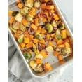 thumbnail image 4 of Nordic Ware Naturals 10" x 7" Aluminum Eighth Sheet, Rectangular Cookie & Baking Sheet Pan, 4 of 10
