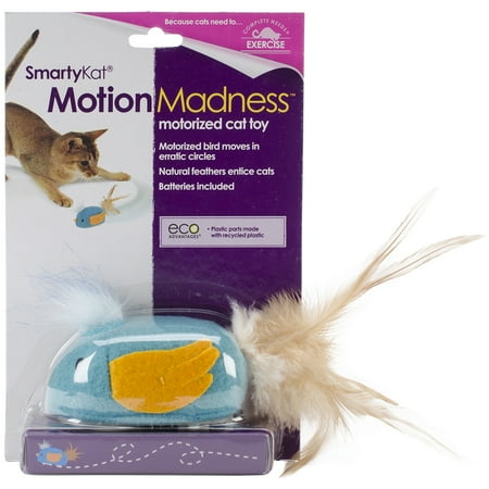 SmartyKat ® Motion Madnessâ ¢ Bird Electronic Motion Cat Toy