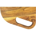 thumbnail image 5 of Aventura Design Wood Cutting Board for Kitchen, 12.75"L x 10"W Shaped Wooden Cutting Boards with Handle, Charcuterie Boards, Serving Platter for Cheese & Kitchen Decoration, 5 of 7