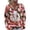 Dark Green, variant on WTOBBY Women's Christmas Print Knit Cardigan, Long Sleeve Pullover with Festive Designs, Cozy for Holiday Parties and Winter Wear,Dark Green L