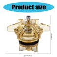 thumbnail image 3 of Vacuum Breaker And Backflow Preventer Repair Kit, 1/2" 3/4" Yellow Plastic Poppets Assembly Suitable for 765-050 765-075, 3 of 4
