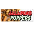 thumbnail image 1 of Jalapeno Poppers 13 oz Banner | Non-Fabric | Heavy-Duty Vinyl Single-Sided With Metal Grommets, 1 of 5