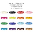 thumbnail image 3 of Baohd Pet collar collar PU leather bone dog collar adjustable cat collar, 3 of 9