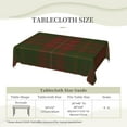 thumbnail image 6 of Rectangle Table Cloth, Hayes Clan Tartan Plaid Resistant Washable Tablecloth Decorative Table Cover for Dining, Indoor and Outdoor, 6 of 6