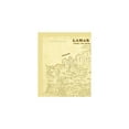 thumbnail image 4 of Historic County Map - Lamar County Texas - Lucas 1873 - Vintage Wall Art, 4 of 4