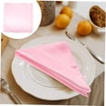 thumbnail image 4 of ORDDIART 5Pcs Satin Napkin Pink Flower Shape Water Absorption Families, 4 of 8