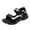 Black, variant on Toddler Sport Sandals Boys Girls Summer Beach Water Shoes Lightweight Open Toe Sneakers