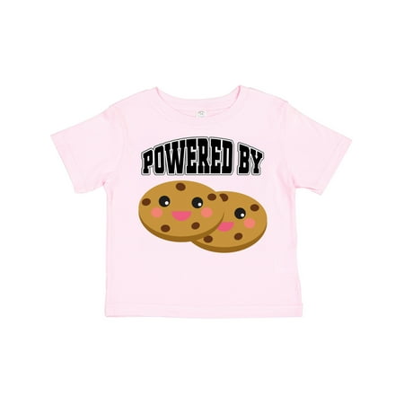 

Inktastic Powered by Cookies Gift Toddler Boy or Toddler Girl T-Shirt