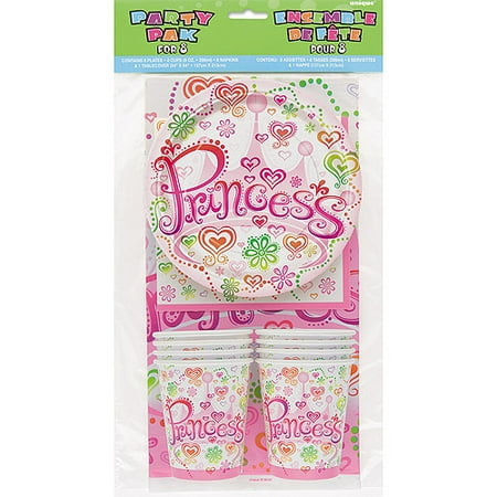 Princess Diva Party Pack For 8